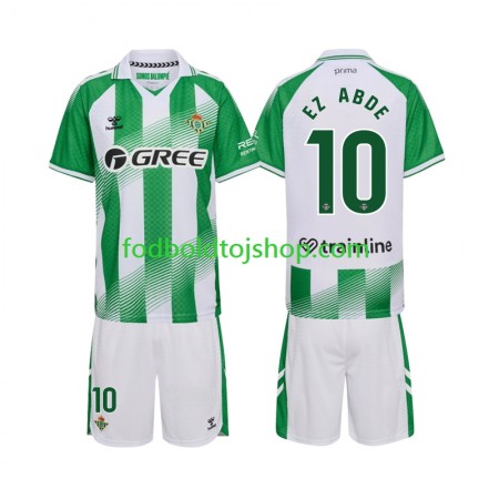 Real Betis Ez Abde 10 Børn Hjemme Fodboldsæt 2026-27 S/S (+ Korte bukser) Real Betis Ez Abde 10 Børn Hjemme Fodboldsæt 2026-27 S/S (+ Korte bukser)